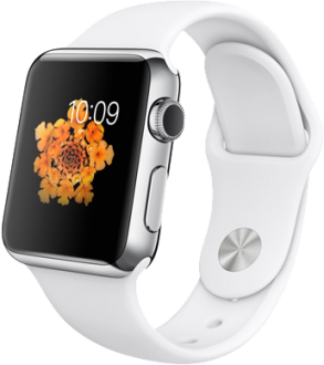 Apple Watch (38 mm) Paslanmaz çelik Kasa ve Beyaz Spor Kordon Akıllı Saat kullananlar yorumlar